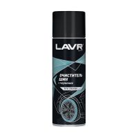 Очищувач LAVR для шин пінний + чорніння 650мл Ln1443