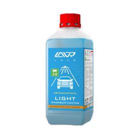 Автомобільний шампунь LAVR LIGHT базовий склад для безконтактної мийки 1л Ln2301