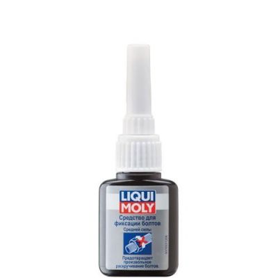 Фіксатор різьби Liqui Moly Schrauben-Sicherung Mittelfest синій для розбірних з'єднань 3801 10мл