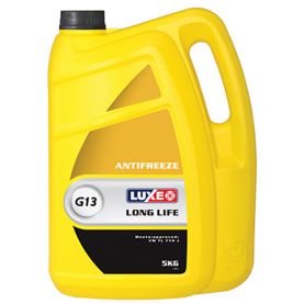 Антифриз LUXE Long Life G13 -40 желтый 5л 698