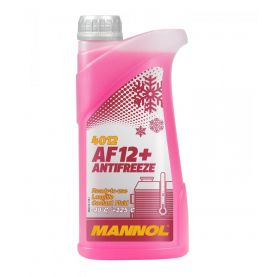 Антифриз MANNOL AF12+ Longlife Antifreeze -40°C красный 1л MN4012-1