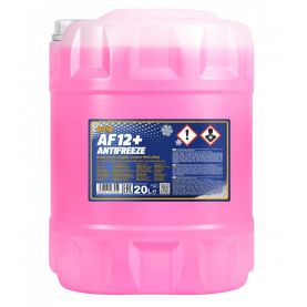 Антифриз MANNOL AF12+ Longlife Antifreeze -40°C красный 20л MN4012-20