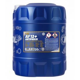 Антифриз MANNOL AF12+ Concentrated Longlife Antifreeze концентрат -80°C красный 20л 4112