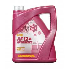 Антифриз MANNOL AF12+ Concentrated Longlife Antifreeze концентрат -80°C красный 5л MN4112-5