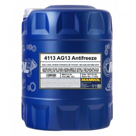 Антифриз MANNOL AG13 Concentrated Hightec Antifreeze концентрат -80°C зелёный 20л MN4113-20