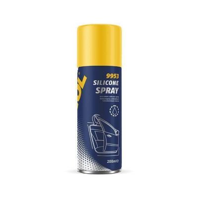 Смазка проникающая MANNOL Silicone Spray силиконовая 200мл 9953