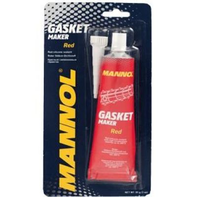 Герметик прокладка Mannol Red Gasket Maker + 300 ° C червоний 9914 85г