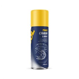 Смазка MANNOL Chain Lube для цепей белая синтетическая 200мл 7901
