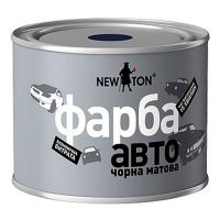 Фарба автомобільна NEW TON чорна мат, 450 мл 000000737