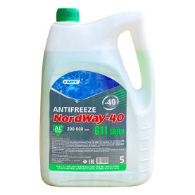 Антифриз NordWay G11 -40°C зеленый 5л