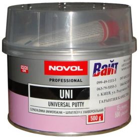 Шпатлёвка Novol UNI универсальная 1101 500г
