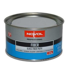 Шпатлёвка Novol Fiber cо стекловолокном 1225 1,8кг