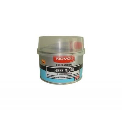 Шпатлёвка Novol Fiber Micro cо стекловолокном 1231 0,5кг