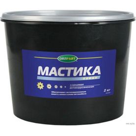 Мастика OIL RIGHT сланцевая 6100 2кг