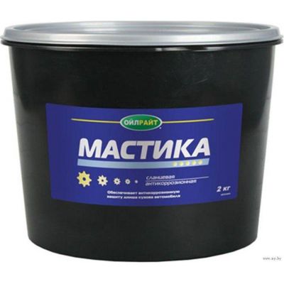Мастика OIL RIGHT сланцевая 6100 2кг