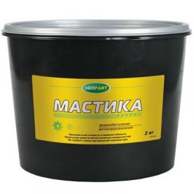 Мастика OIL RIGHT резиновая битумная 6101 2кг