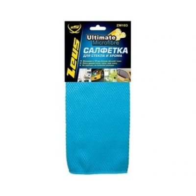Салфетка MIKROFIBER для стекла и хром поверхностей