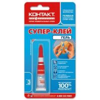 Клей КОНТАКТ Super гель секундний 3г