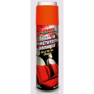 Очиститель RUNWAY Foam Velour Cleaner для велюра RW6091 0,65л