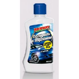 Полироль RUNWAY Metallic Car Polish With Teflon для металика з тефлоном RW2541 250мл