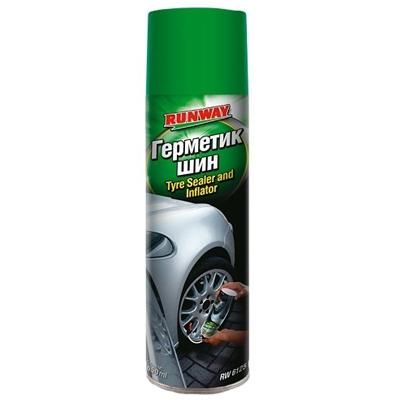 Герметик RUNWAY Tyre Sealer and Inflator для ремонта проколов покрышек RW6125 650мл