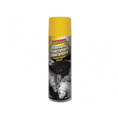 Очищувач двигуна RUNWAY Foamy Engine Cleaner пінний RW6080 0,65л