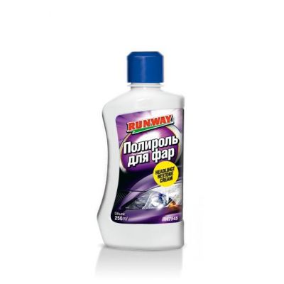 Поліроль Runway Headlight Restore Cream для фар RW2545 250мл