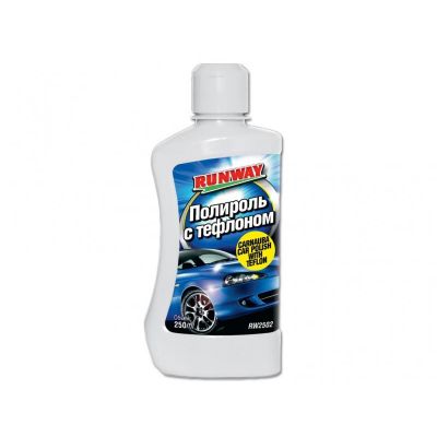 Поліроль RUNWAY Carnauba Car Polish with Teflon з тефлоном RW2502 250мл