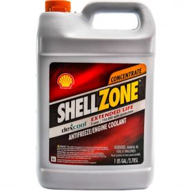 Антифриз SHELL SHELLZONE Extended Life Antifreeze/Engine Coolant G12 концентрат -80°C красный 4л 9404006021