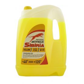 Антифриз SIBIRIA G11 -40 ° C жовтий 10л