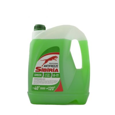 Антифриз SIBIRIA G11 -40 ° C зелений 5л