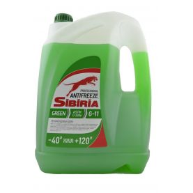 Антифриз SIBIRIA G11 -40 ° C зелений 10л