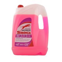 Антифриз SIBIRIA G12 -40°C красный 10л