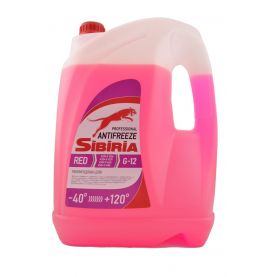 Антифриз SIBIRIA G12 -40 ° C червоний 10л