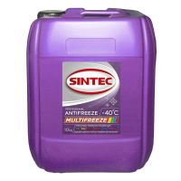 Антифриз Sintec Multi Freeze G12 -40°C фиолетовый 10л 800541