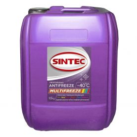Антифриз Sintec Multi Freeze G12 -40°C фиолетовый 10л 800541