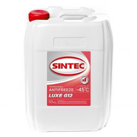 Антифриз Sintec Luxe G12 -40°C красный 10л 756665
