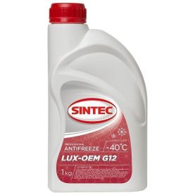 Антифриз Sintec LUX-OEM G12 -40°C красный 1л 613502