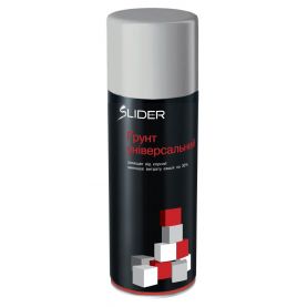 Грунт аэрозольный SLIDER серый 400мл Грунт аэрозольный SLIDER серый 400мл