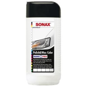 Поліроль Sonax NanoPro з воском білий 296041 250мл