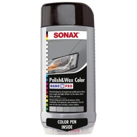 Полироль Sonax NanoPro с воском серый 296300 0,5л