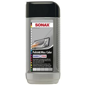 Поліроль Sonax NanoPro з воском сірий 296341 250мл