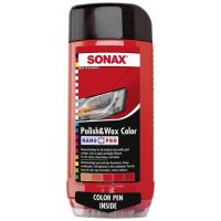 Полироль Sonax NanoPro с воском красный 296400 0,5л