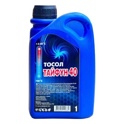 Тосол Тайфун -20 ° C 1л