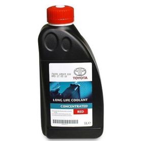Антифриз TOYOTA Long Life Coolant G12 концентрат -80°C красный 1л 0888980015