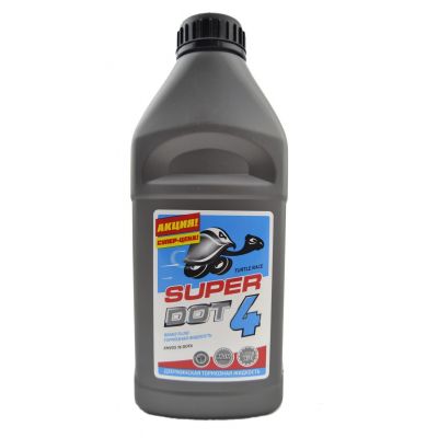 Гальмівна рідина Turtle Race SUPER DOT 4 1л