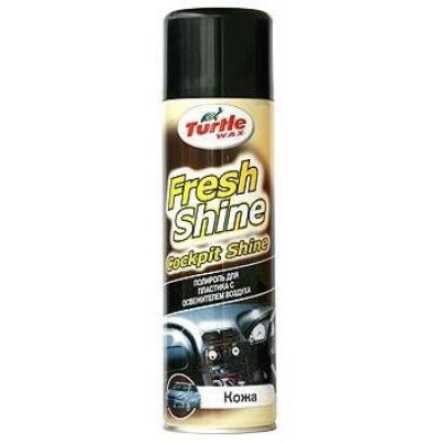 Поліроль Turtle Wax Fresh shine cockpit для торпеди шкіра FG6060 0,5 л