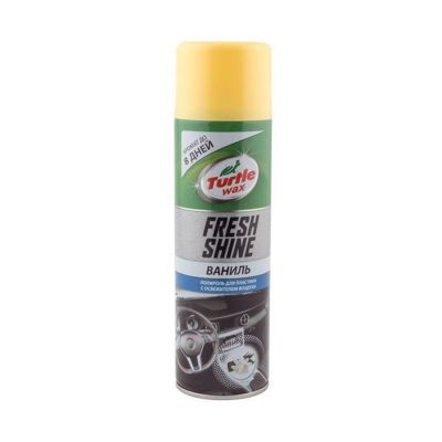 Полироль Turtle Wax Fresh shine cockpit для торпеды ваниль 53010/FG7712 0,5л