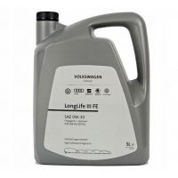 Автомобильное моторное масло VAG Longlife III FE 0W-30 5л GS55545M4