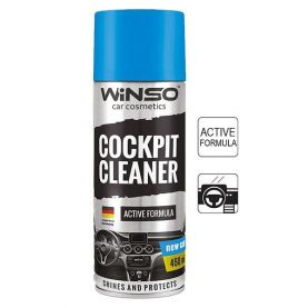 Полироль для панели приборов WINSO Cockpit Cleaner новая машина 450ml 840570